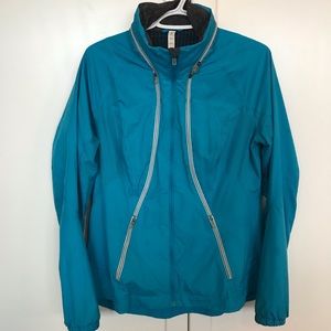 Lululemon blue running windbreaker